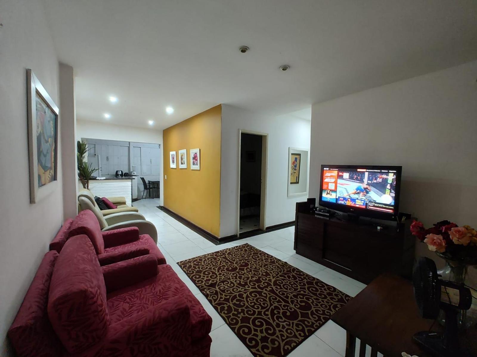 Apto Copacabana, 3 Quartos, 1 Quadra Da Praia, Posto 5 Apartamento Rio de Janeiro